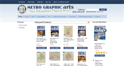 Desktop Screenshot of metrographicarts.com